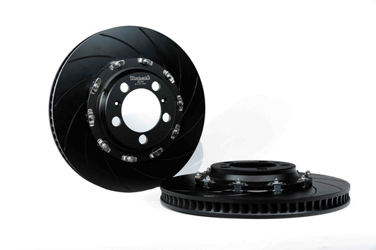 TCOFF Two-piece Floating Front Rotors Pairs - Porsche 991 GT3 Front 380mm x 34mm