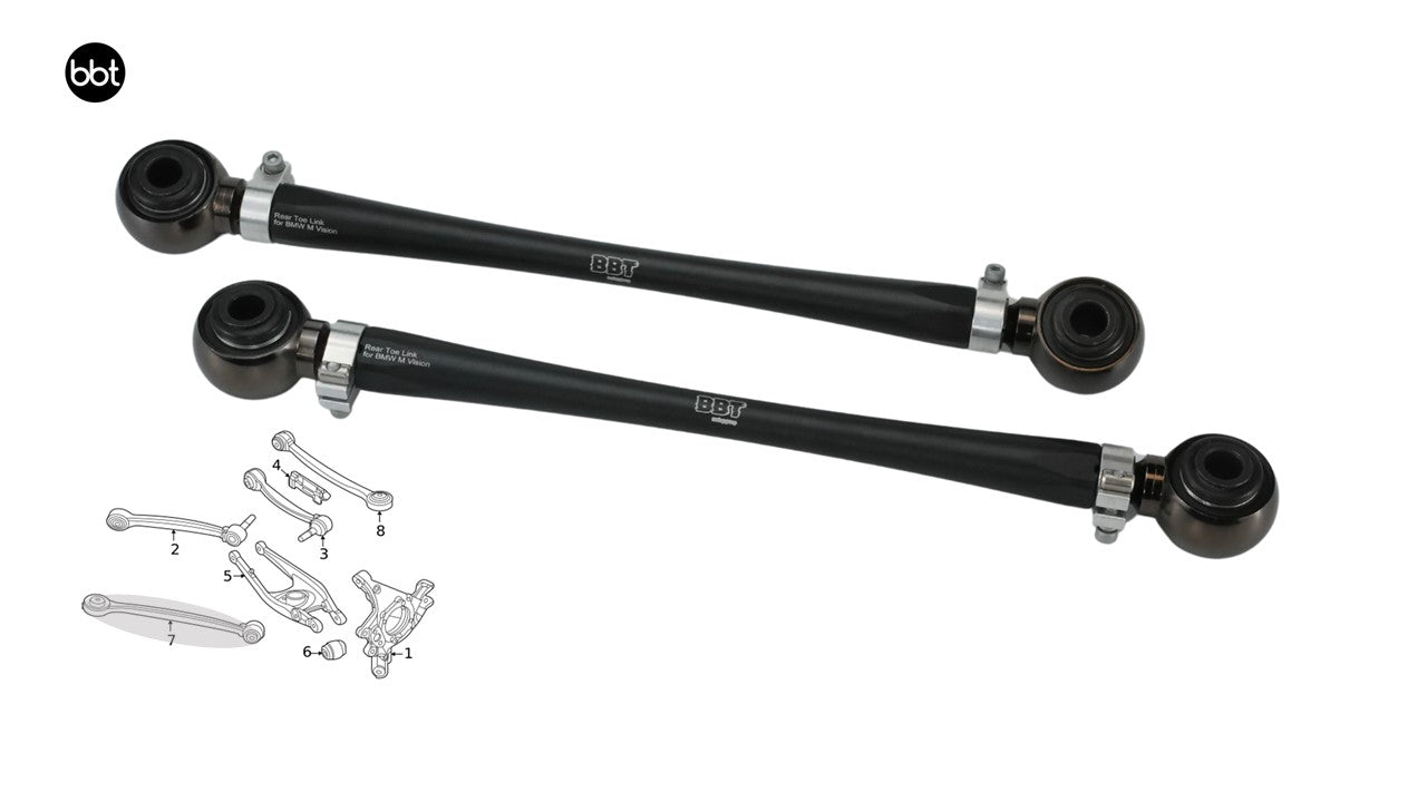 BBT Racing BMW F8X M2/3/4 - Rear Suspension components
