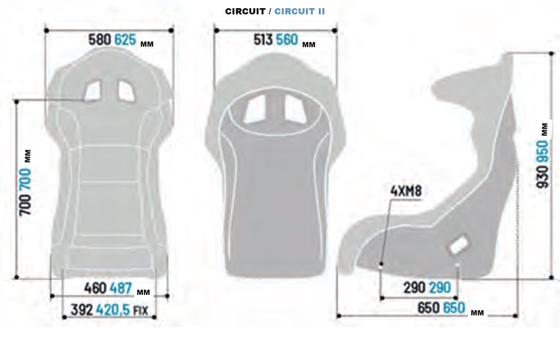 Sparco Seat CIRCUIT QRT