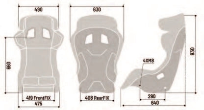 Sparco Seat Pro Adv QRT