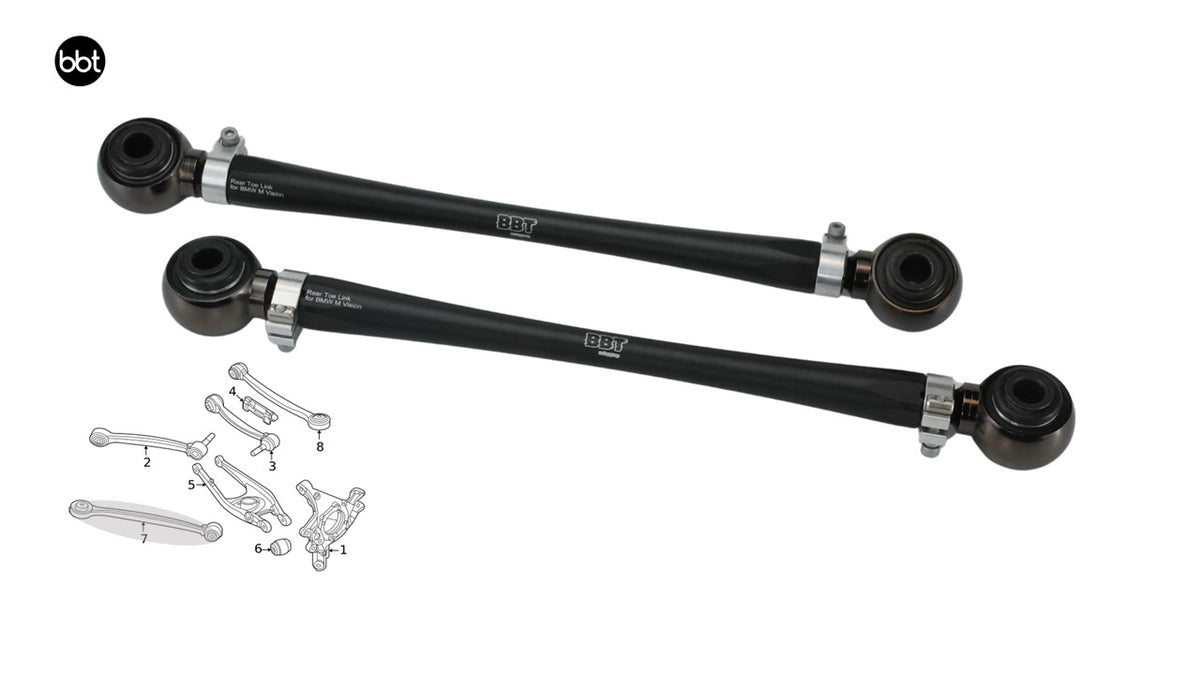 BBT Racing BMW F8X M2/3/4 - Rear Suspension components