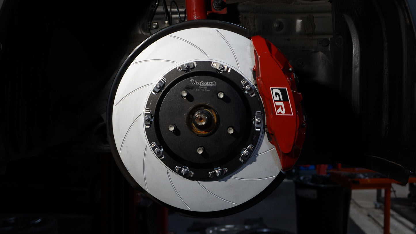 MUPEAK 2 Piece Performance Rotors - Front 356 x 28mm Toyota GR Yaris/ GR Corolla