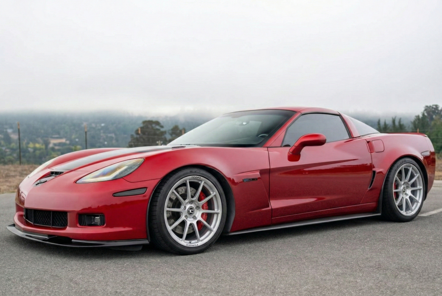 TCOFF TC-XR FORGED WHEELS - C6Z06 18X12 ET46 SQUARE